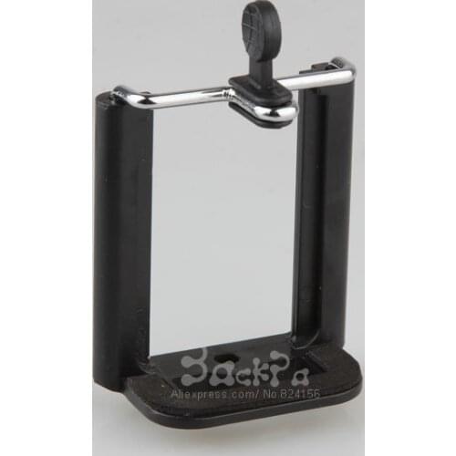 10pcs Mount Bracket Adapter Clip Cell Phone Hold 1/4 Screw For Camera Tripod Monopod for i Phone4/4s/5/6 smartphone