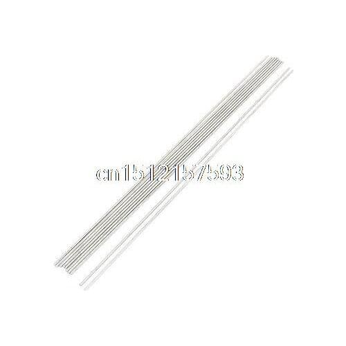 10Pcs RC Airplane Hardware Tool Stainless Steel Round Rod 400mm x 2.5mm