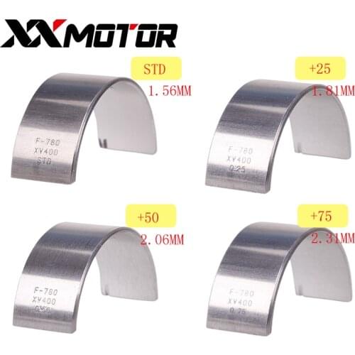 4PCS/Set Engine Crank Shaft Connecting Rod Bearing For Yamaha XV400 XV Racing Star Motorcycle Accessories