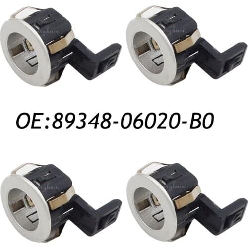 4PCS PDC Parking Assist Sensor Retainer For Toyota Lexus 89348-06020-B0 Silver 89348-06020,8934806020