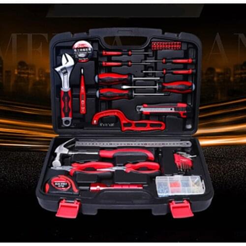 50PCS Tool Household Set Hardware Toolbox Multifunctional Electrician Woodworking Manual Maintenance Combination