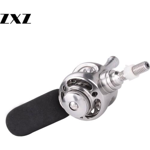 Aluminum Carp Fishing Reel Modification BLG40/50/60 DIY Seawater Hollow Reels CNC Machined Hollow Ice Fishing Wheels Gear
