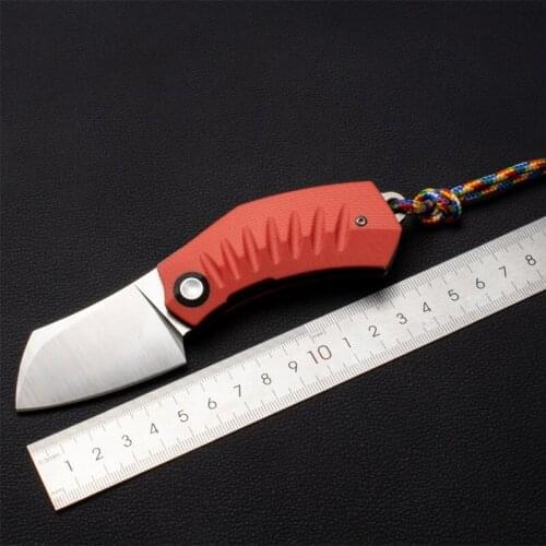 Free shipping The sharp knife of 440C steel outdoor camping survival tool Pocket Knife Exquisite gift knife G10 handle