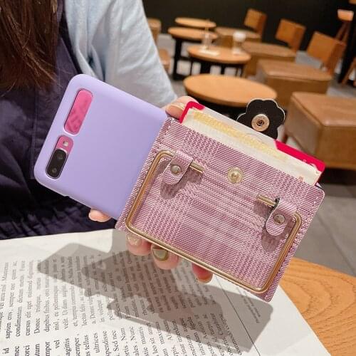 Wallet Phone Case for Samsung Zflip 5G Cover Cute Cat Paw Conque for Samsung ZFlip Galaxy Funda Capa for G ZFlip Cases