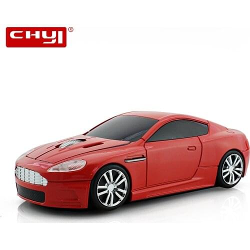CHYI 2.4G Wireless Ergonomic Cool Sport Car Shape Mouse 3D USB Optical 1600 DPI Mouse Mini Portable Mice For Laptop Desktop
