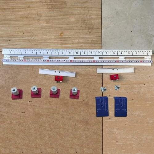 Woodworking Hole Punch Locator Doweling Jig Invisible Connector Fastener Self Centering Drill Guide Kit Hinge Jig Carpenter Tool