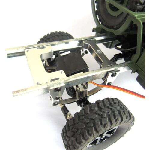 For WPL B1 B-1 B14 B-14 B16 B-16 B24 B-24 C14 C-14 B36 MN Model D90 D91 RC Car Upgrade Parts Modified Rudder Metal Fixing Plate