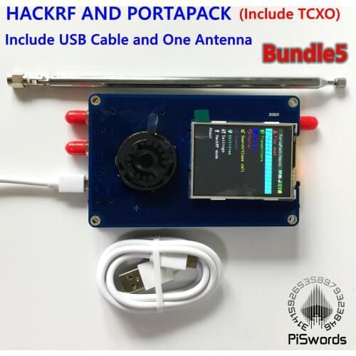 HackRF One SDR Software Defined Radio 1MHz to 6GHz Mainboard Development board kit with portapack havoc fm filter antenna