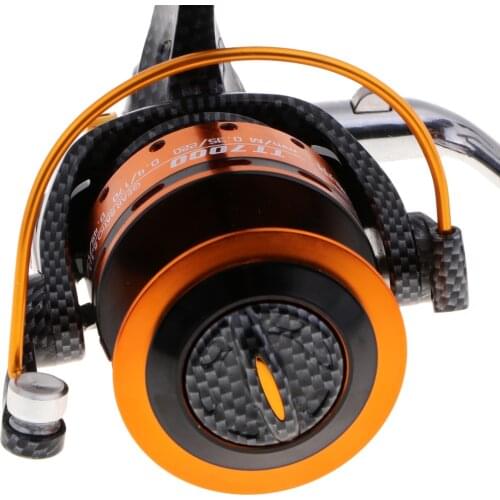 TT7000 Metal Spinning Fishing Reel 12+1 BB Light Smooth Drag System