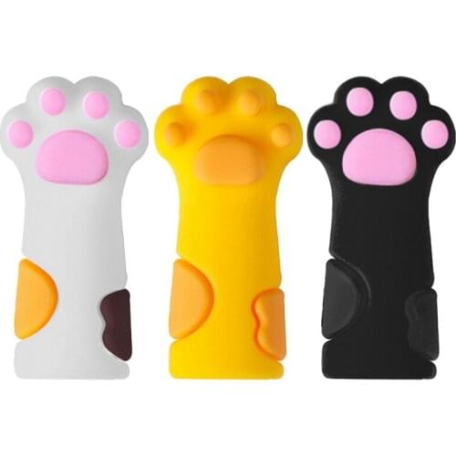 3Pcs Cute Nipper Cover Protective Sleeve for Nail Cuticle Scissors Cover Manicure Pedicure Tools Dead Skin Tweezers Cap