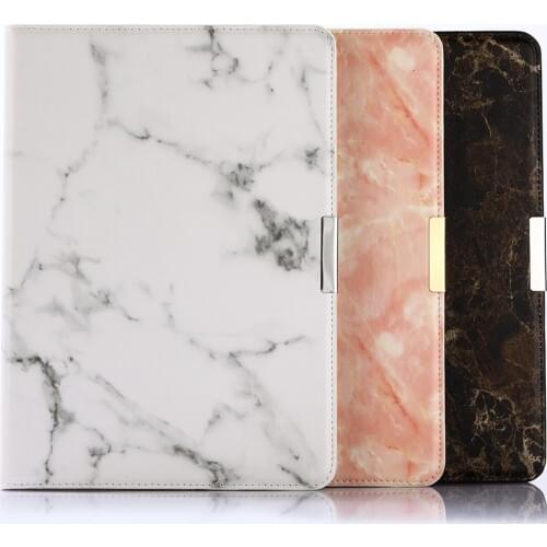 Marble Stand Leather Skin Magnet Smart Sleep Case Flip Cover For Apple iPad 9.7 2018/2017/Pro 9.7/Air/Air2 Tablet Coque Funda