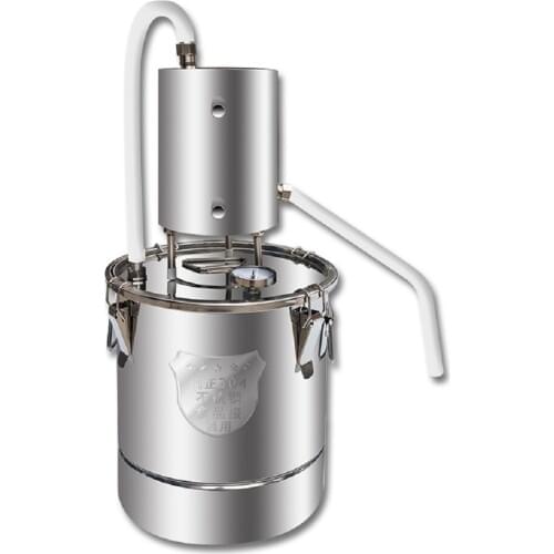 10-55L 304 stainless steel moonshine still brewing equipment steamer roasted distiller wine pure dew wine making equipment