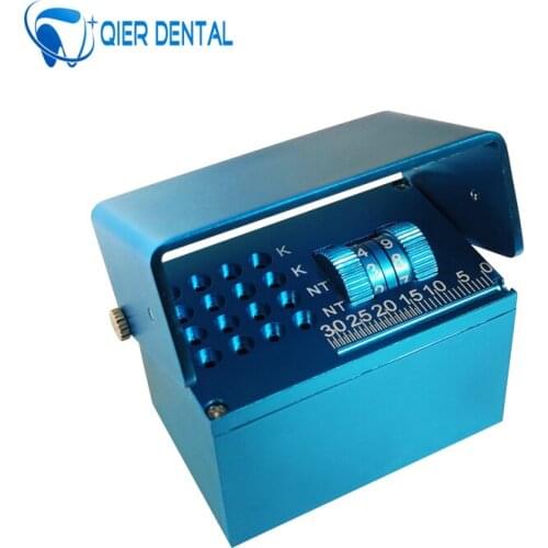 Dental Endo Rotary Files Box Holder New Autoclave Endodontic Root Canal Files Holder Counter Measure case