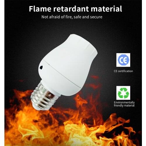 Tuya Smart Life Wifi Smart Light Bulb Socket Adapter E26 E27 Switch Lamp Base Holder Remote Control Light Switch