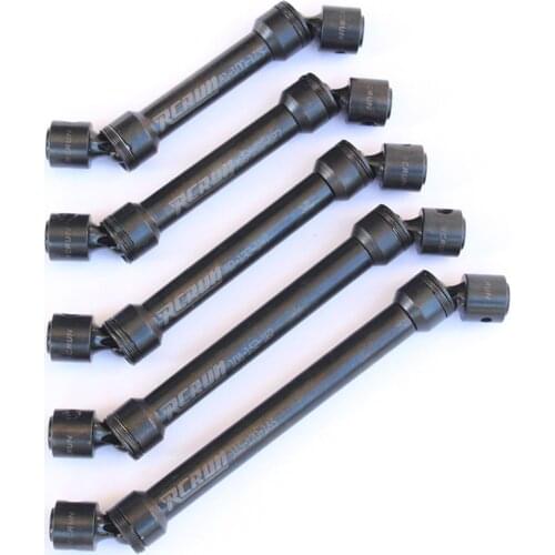 Stainless Steel CVD Driver Shaft 81-170mm for 1/10 Axial SCX10 TRX4 Defender D90 D110 G2 Tamiya F350 CC01 RC Crawler Car Parts