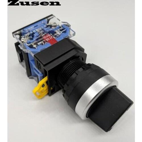 Zusen 22mm LA38-11X/21;20X/31 selector switch lock push button switch