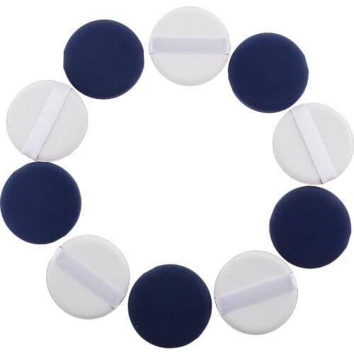 10Pcs Air Cushion Puff Cream Makeup Sponge Blender Facial Powder Applicators Solid