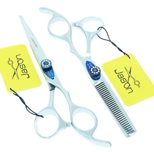 6" Japan 440c Hair Cutting Scissors Professional Hair Shears Salon Hairdressers Thinning Scissor Hairdressing Supplier A0086D