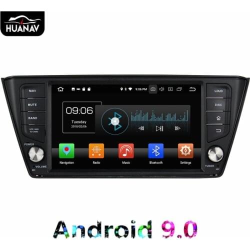 DSP Android 9.0 Car DVD Player GPS navigation For Skoda Octiva fabia nj3 2015-2018 Auto radio multimedia player recorder stereo