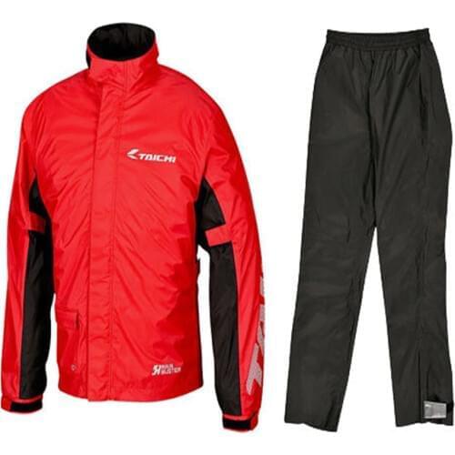 Raincoat RS RSR038 Racing Raincoat Motorcycle Locomotive Jersey Mosquito Raincoat Set Even Rain Pants Waterproof clothing