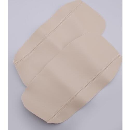 Beige PU Leather Center Console Armrest Lid Cover Cap Fit For Honda Acura RL 2005 2006 2007 2008 2009 2010