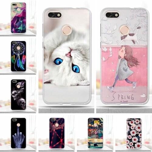 For Coque Huawei Enjoy 7 Case Cover For Huawei Enjoy 7 Case Soft Silicone 3d Cute Back Cover For Fundas Huawei Enjoy 7 Case Capa