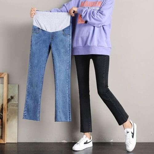 Boy Friend Jeans Maternity Pants For Pregnant Women Trousers Casual Loose High Quality Jeans Pregnancy Pants Maternity Clothing