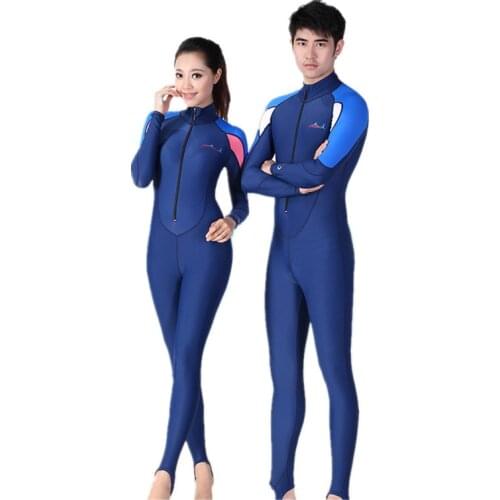 Wetsuit Diving Suit Men Women Couple Long Sleeve Pants Warm Man Mens Thicker Swimming Suit Diving Suit Zipper Jellyfish Surfing