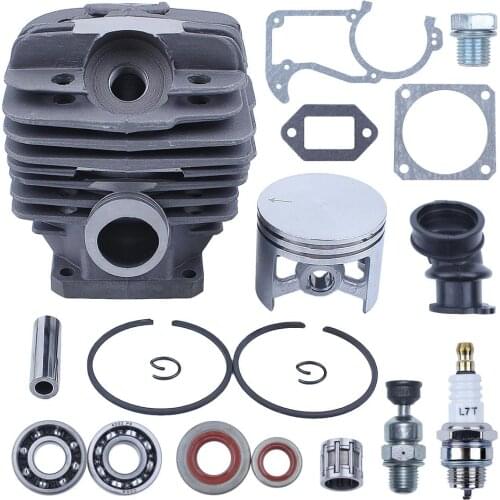 48mm Cylinder Piston Oil Seal Spark Plug Gasket Kit For Stihl 034 036 Ms360 Ms340 Ms 340 360 Chainsaw Engine Motor Parts