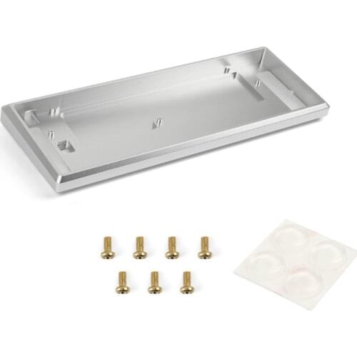 Shark60 Mechanical Keyboard Shell Anodized CNC Metal Keyboard Base for 60% DIY Customized Mechanical Keyboards