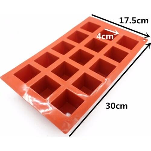 New 3D Metal Cube Cake Mold Three-layer Rotation Mousse Cake Dessert Fondant Decorating Reposteria Bake Mold Tool