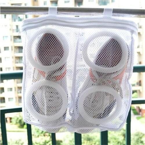 New Arrival Mesh Laundry Shoes Bags Dry Shoe Organizer Portable Washing Bags Organizer Fashion Storage Organizer Bags