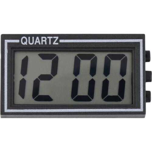 NEW Digital LCD Table Car Dashboard Desk Date Time Calendar Small Clock new arrival LED Alarm Clock Display Function Clocks