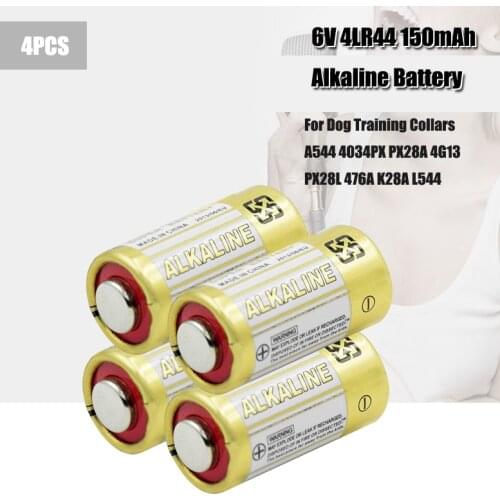 4pcs Primary Dry Batteries 4LR44 6V Alkaline Battery 476A L1325 1414A GP476 V4034PX PX28AB PX28L K28L for Remote Toy Calculator