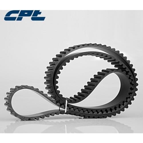 CPT HTD8M timing belts with width 50mm polyurethane material, 8mm pitch endless/opeen belt