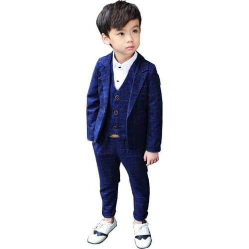 Sincerity Create Blue Suits For Boys