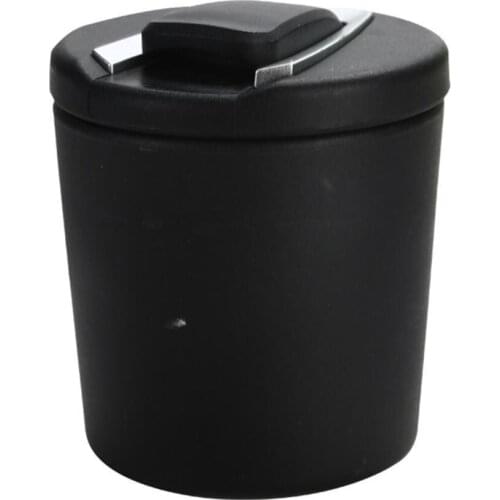 Special car ashtray Car ashtray LED light Special car plastic ashtray black X5K1