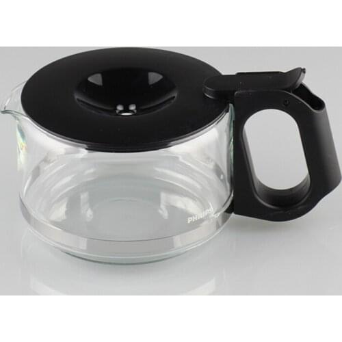 Coffee Maker Glass Jug for Philips Coffee Maker HD7450 HD7460 HD7466 Coffee Maker Spare Parts Accessories