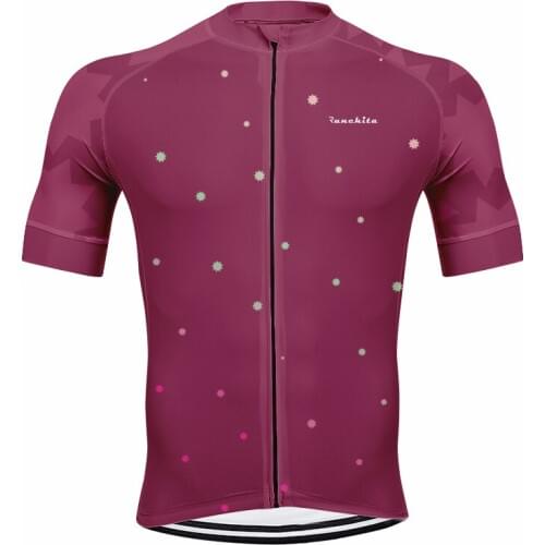Runchita Cycling Jersey Racing Sport Bicycle Clothing Breathable Cycling Wear Clothes Short Sleeve mtb Bike Jersey Shirt
