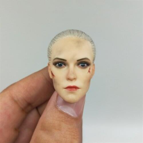 In Stock 1/6th Female Combat Blood Head Sculpture EASY&SIMPLE ES 27003 Wandering Survivor Anna For 12inch Doll Figure Collection