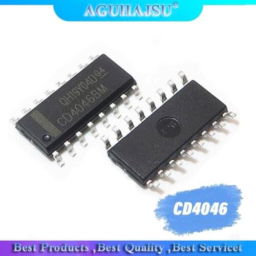 10pcs/lot CD4046 CD4046BM SOP-16 Series circuit IC chip new original