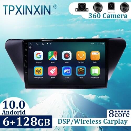 6+128GB For Lifan X50 1 2015-2019 Android 10 Carplay Radio Player Car GPS Navigation Head Unit Car Radio with Screen