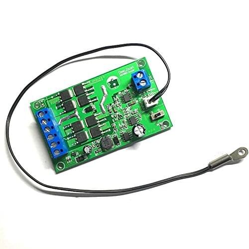 Industrial grade DC 12V 24V 48V 12A Automatic PWM Motor Fan Speed Controller 2 3 4-wire PC CPU blower Temperature Control