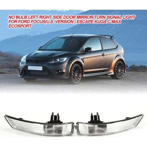 Car Mirror Turn Signal Corner Light Lamp Cover Shade Screen for Ford Focus 2 3 2012-2018 Mondeo 2007 - 2013 Rear Mirror LED Lamp