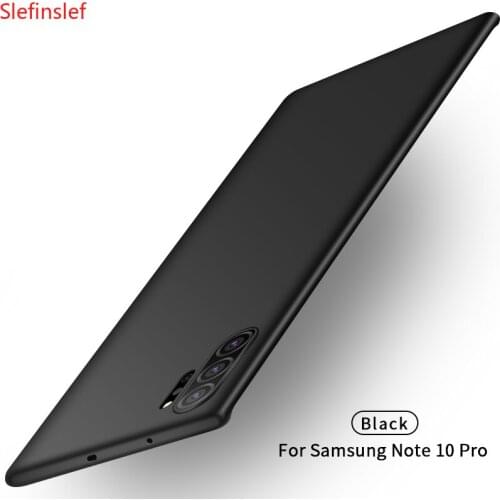 For Cover Samsung Galaxy Note10 Pro Case Note 10 Lite Plus Ultra-thin Smooth Hard Back Cover Phone Case For Samsung Note 10 Plus