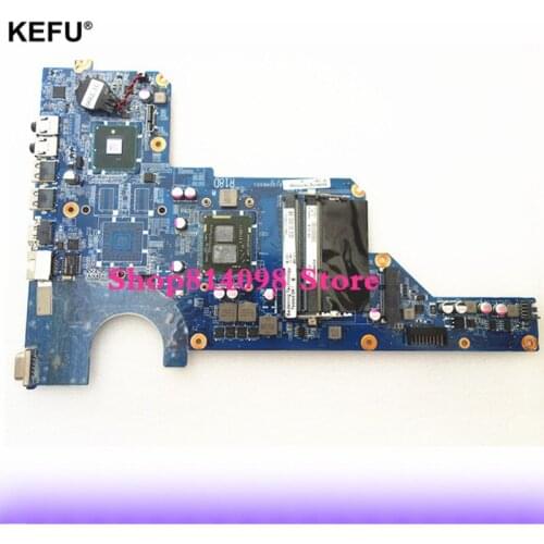 KEFU FOR HP G4 G6 G7 G4-1000 G6-1000 LAPTOP MOTHERBOARD CPU: I3-370M 655990-001 DAR18DMB6D1
