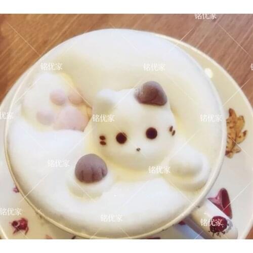 Minsunbak Cute cat head shape cake fondant decoration silicone mold Marshmallow Chocolate Fondant Cupcake Decoration Tool