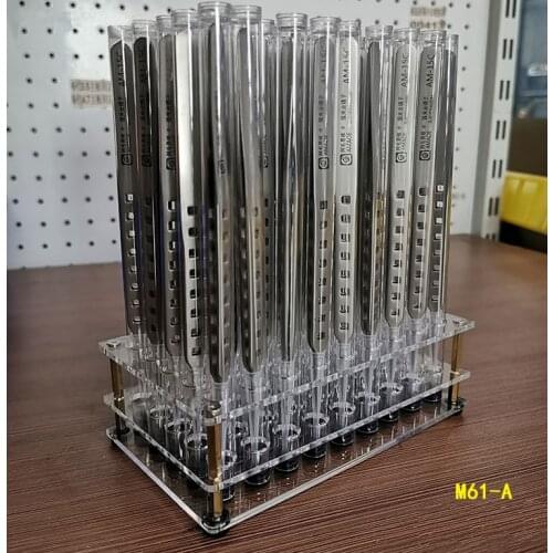 Multifunctional Transparent Plastic Mobile Phone Repair Tool Storage Rack Screwdriver Tweezers Stencil Gadget Storage Box