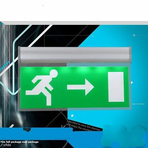 Customize pattern Buyer provides text Acrylic stop sign, fire emergency light, safety exit, evacuation indicator light