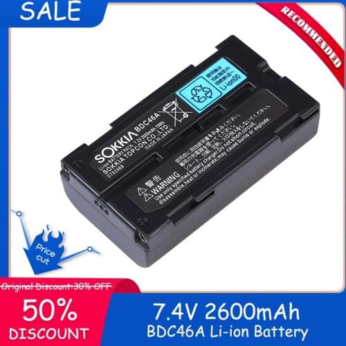 New Sale BDC46A BDC46B, BDC46C BDC46 BATTERY FOR SOKKIA TOTAL STATION, SDL30 50 LEVEL,7380-46,40200040